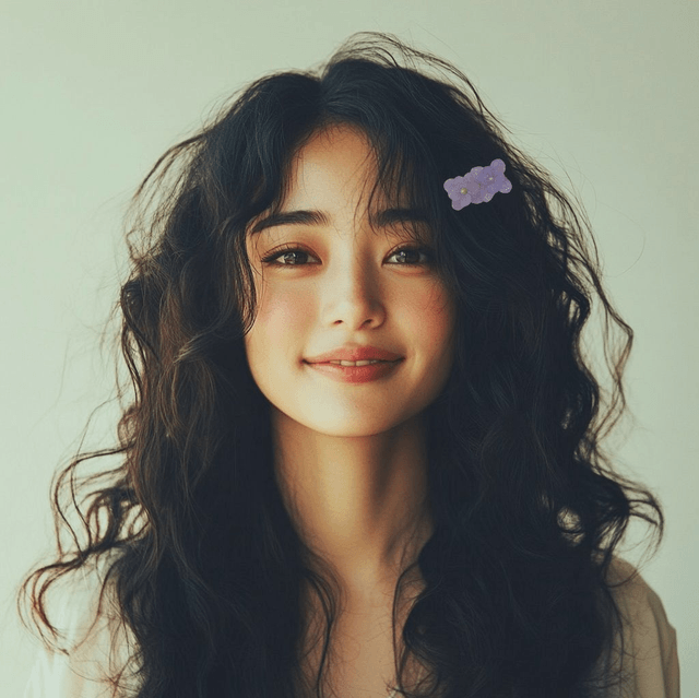 Libelle Hydrangea Hair Clip