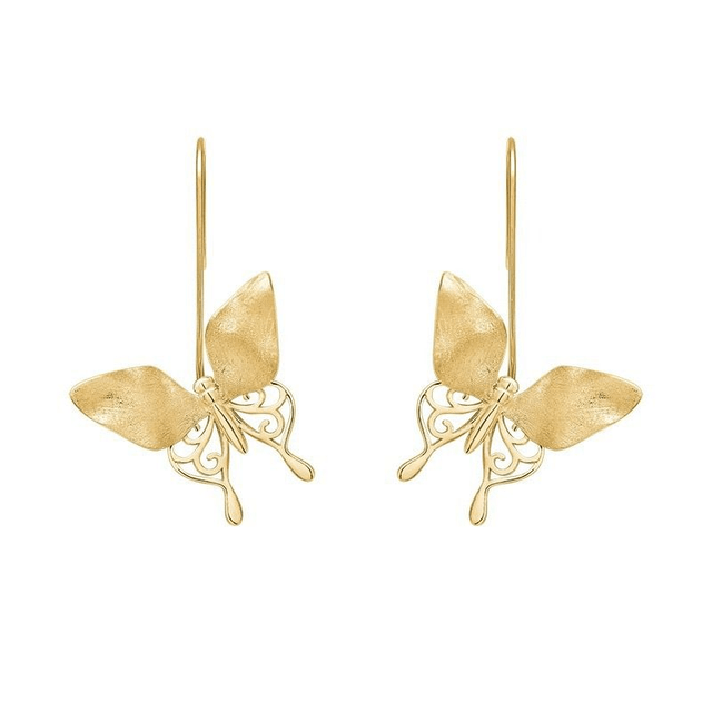 *Designer Silver Jewellery* Filigree Butterfly Silver Earrings