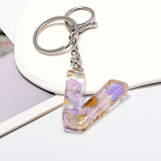 Alphabet Key Rings