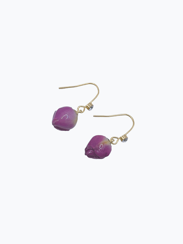 Small Rosebud Earrings