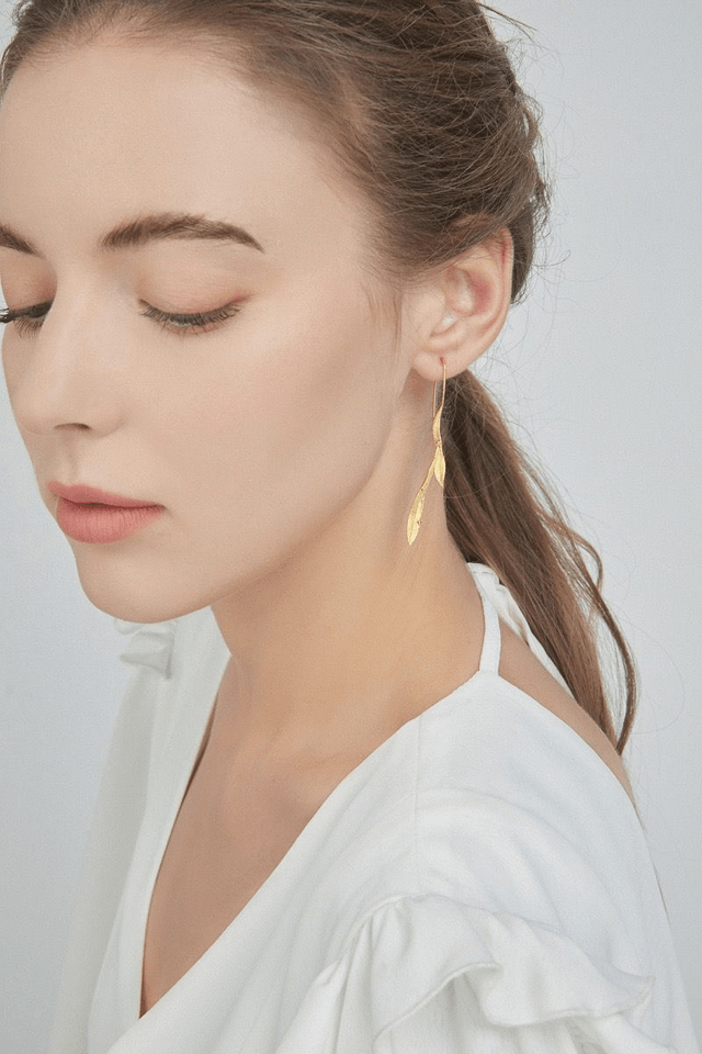 *Designer Silver Jewellery* In the Breeze Bamboo Silver Earrings