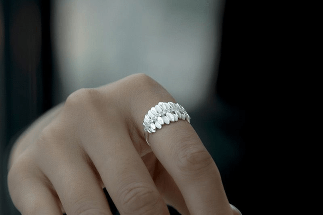 *Designer Silver Jewellery* Tranquil Lake Silver Ring