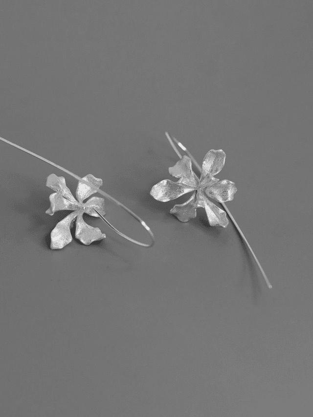 *Designer Silver Jewellery* Iris Silver Earrings