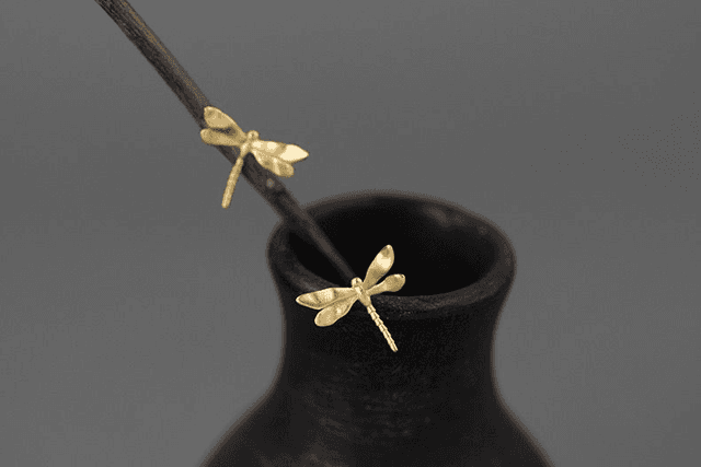 *Designer Silver Jewellery* Dragonfly Silver Earrings